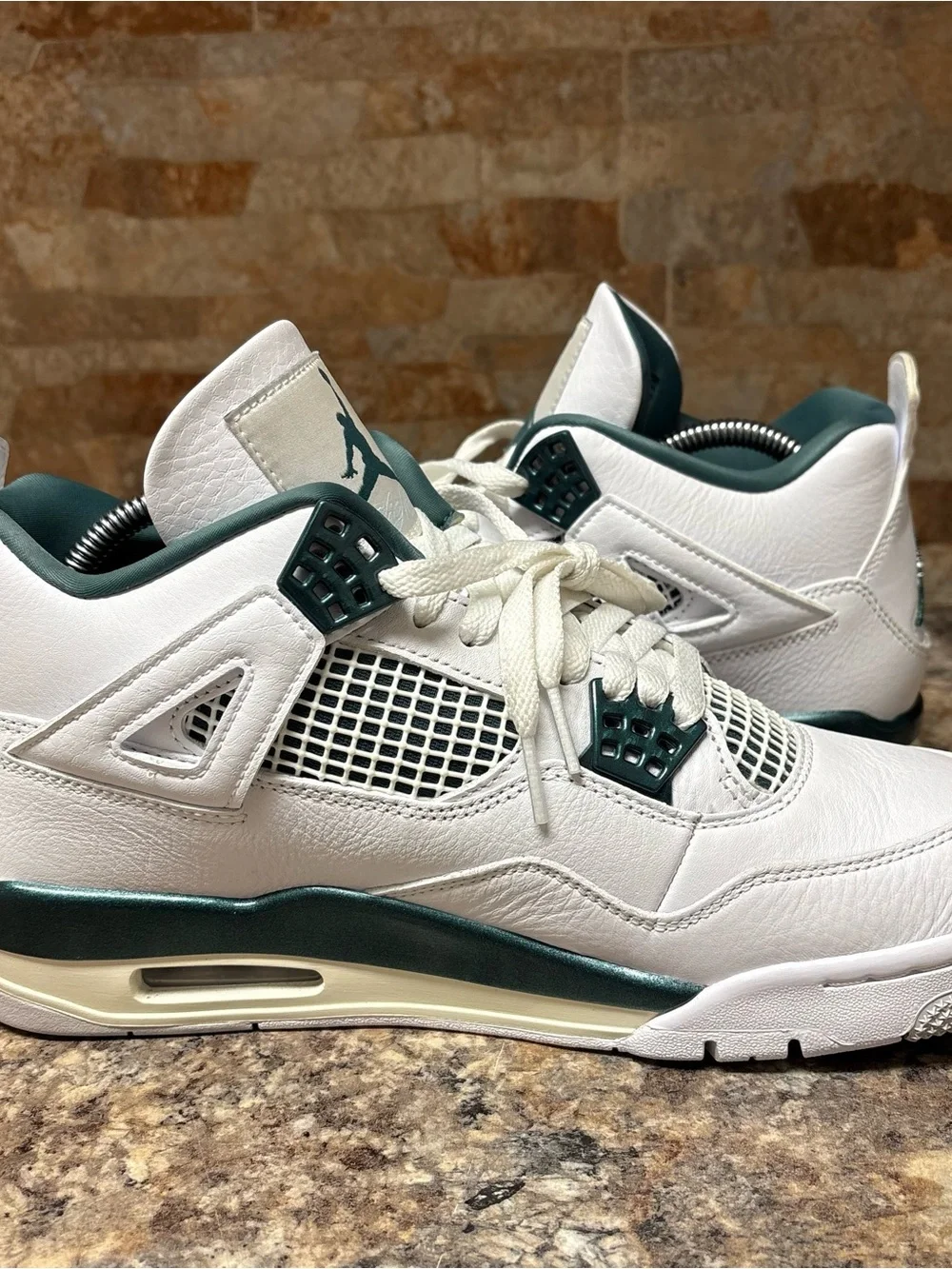 Air Jordan Retro 4 Oxidized Green Size 9